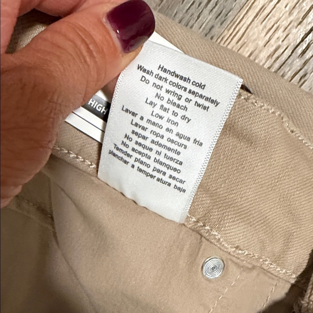 Judy Blue High Waisted Khaki Flare Jeans Women’s Size 13/31 NWT - Picture 4 of 10